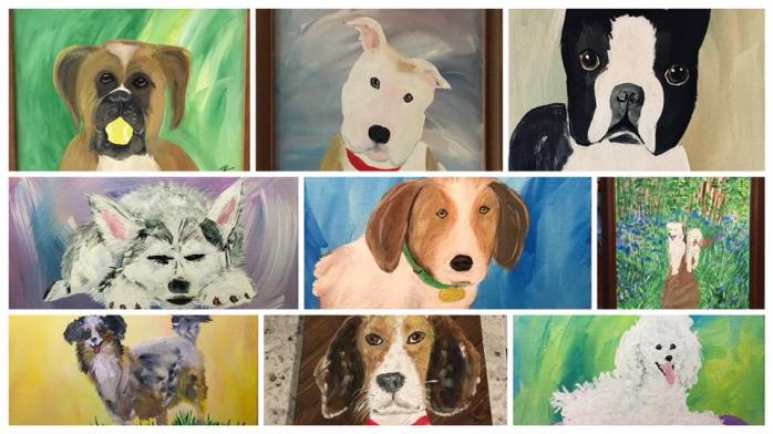 Few Doggy Paintings